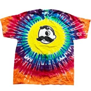 NEW National Bohemian Natty Boh Tie Dye Cotton T-Shirt Size 2XL Logo Beer